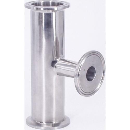 108mm x 38/51/63/76mm Pipe OD 4" x 1.5" 2" 2.5" 3" Tri Clamp Reducer Tee 3 Way SUS 304 Stainless Sanitary Fitting Homebrew Beer
