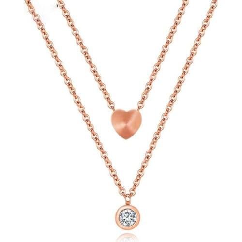 2021 Hot Selling Love Roses ValentineS Day Gift Popular Rose Gold Trend Accessories For Women