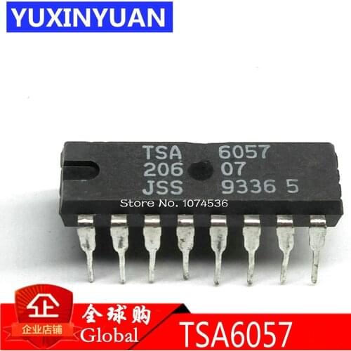 1pcs TSA6057 DIP-16 6057 Radio tuning PLL frequency synthesizers DIP16
