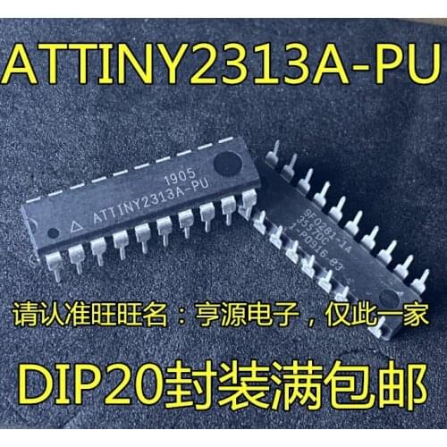 5pcs ATTINY2313A ATTINY2313A-PU DIP20