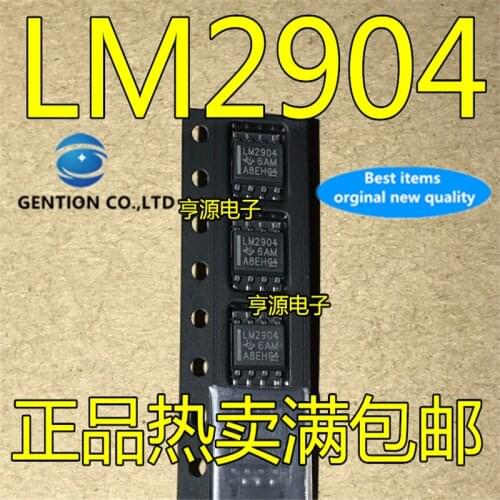 50Pcs LM2904DR LM2904DT LM2904 SOP-8 Two way universal operational amplifier in stock 100% new and original