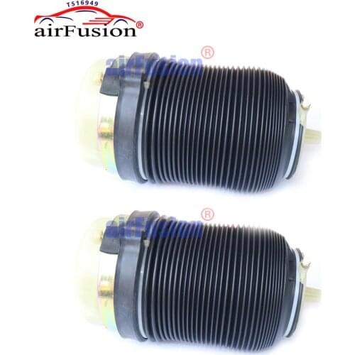 AirFusion 2X New Rear Suspension Air Spring Bags Air Ride Shock Absorber Fit Audi A6 C6 4F F0505312L 4F0616001J