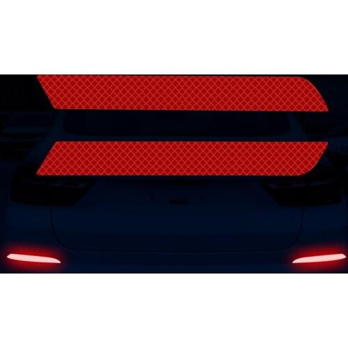 Auto Reflective Sticker Car Motorcycle Decoration Decals DIY Automobile Strong Reflection Strip Vinyl Scratch Cover Sticker