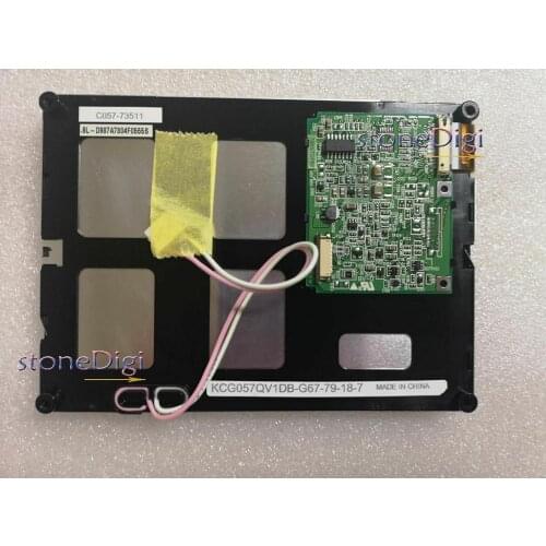Free Shipping Original A+ Grade KCG057QV1DB G67 KCG057QV1DB-G67 C057-73511 5.7" inch LCD DISPLAY Screen Panel CSTN-LCD