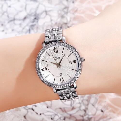 GEDI Womens Silver Watch