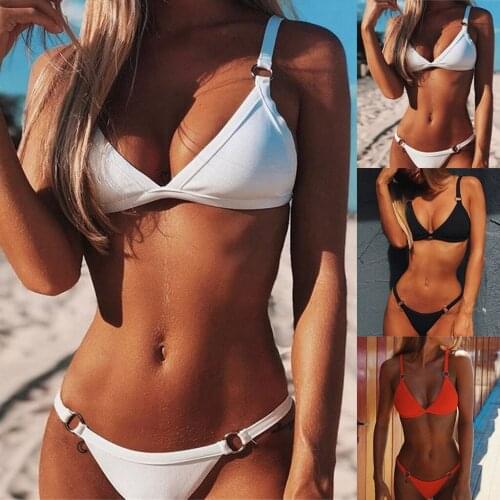 Bikini Swimwear Sexy Women Bandage Bikini Set Push-Up Brazilian Print Swimwear Beachwear Fashion Swimsuit Bikinis Maternity 35