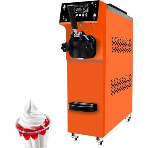 Ice Cream Makers Commercial Energy Saving Compressor Soft Ice Cream Machine Stainless Steel Ice Cream Machine 900W