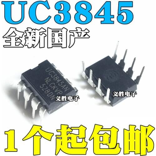 NEW UC3845 UC3845AN UC3845BN UC3845B DIP8 A high performance current mode pulse width modulator，Current mode PWM pulse width mod