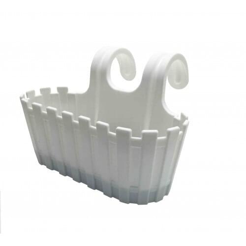 SAMPURHCASE Easy Hanging Flower Pot 30 cm White 27560S