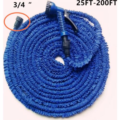 Garden hose watering hose flexible expandable hose pipe water hose irrigation with spray gun quick connector valve 25FT-200FT