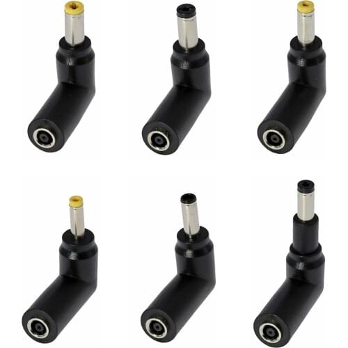 New DC Plug 4.5x3.0 Female To 5.5x2.5 5.5x2.1 4.8x1.7 4.0x1.7mm Adapter Laptop Charger Converter 4.5*3.0 For DELL Notebook