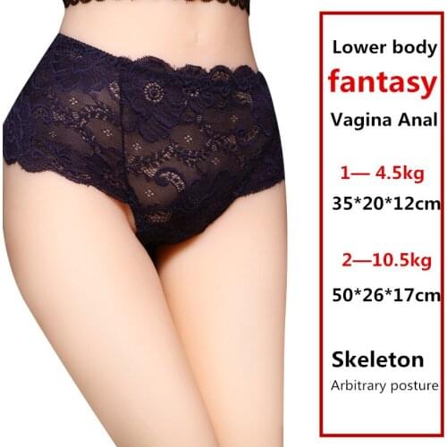 Half Lower Body Silicone Sex Love Dolls For Men Male Masturbator Artificial Vagina Anal Big Ass Adult Pussy Sex toy For Men Shop