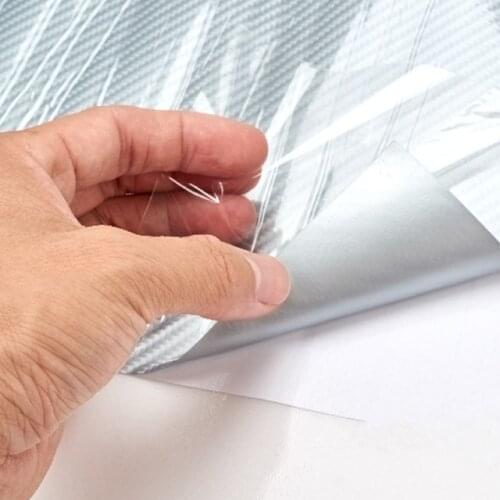 Car Styling high glossy 5D black carbon fiber vinyl film carbon fiber car wrap sheet Roll film tool Car sticker Decal