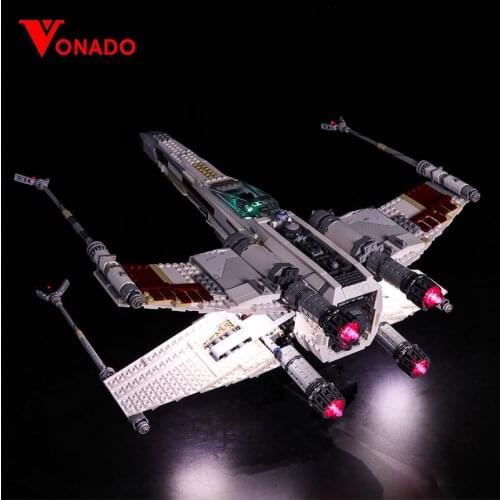 Led Light Compatible With 10240 Red Five X-wing Starfighter Light Kit Building Block Toys For Children Kids Only Light No Blocks