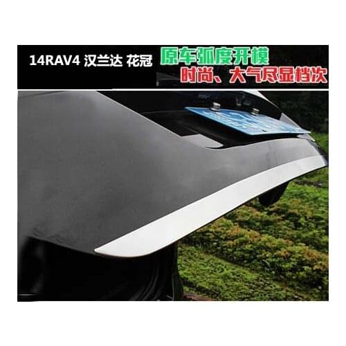 Tailgate Rear Door Bottom Cover Molding Trim Stainless Steel Back Door Trim Car Accessories For Toyota Rav4 2014-2018