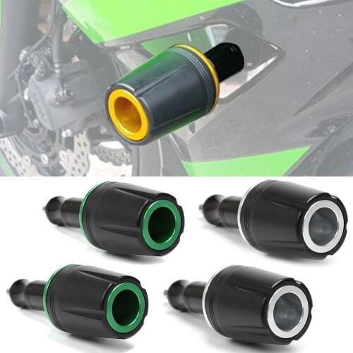 Motorcycle Accessories parts Exhaust Sliders Crash Pads Protector For Kawasaki Z125 Z250 Z300 Z650 750 V650 Z800 Z900 Motorbike
