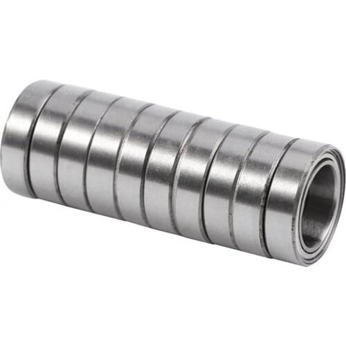 10 Pieces of 6700ZZ Deep Ball Miniature Thin-Walled Bearings Double-Shielded Used for 3D Printer Wheel Bearings