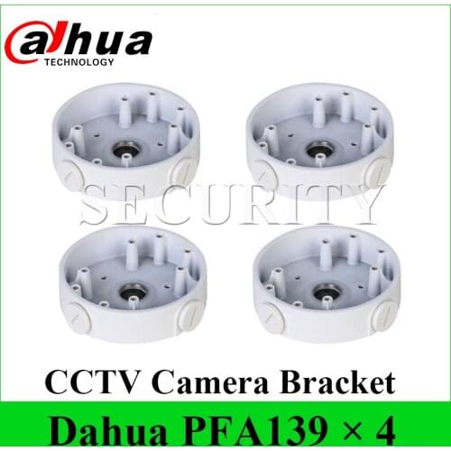 4 Pieces/Lot Dahua Original PFA139 Water-proof Junction Box Aluminum Camera Bracket for Dahua IP Camera