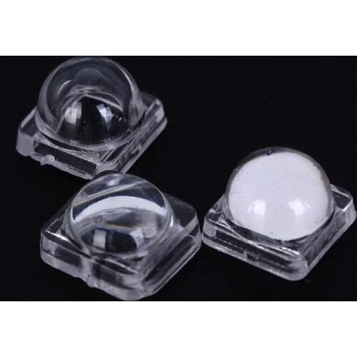 50pcs/set LED Lens Reflector Collimator For 5050 SMD 30 60 Degree 10X8mm Convex Optical Lens Reflector Collimator