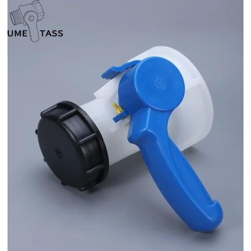 1000L IBC Tank Garden Hose adapter DN50 Butterfly valve container outlet control tool