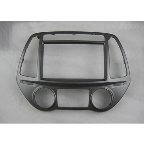 Car Fascias Stereo Radio Audio Panel Navi Frame Dash Kit For Hyundai i20 Auto Air Conditioning Edition 2012 2013 2014