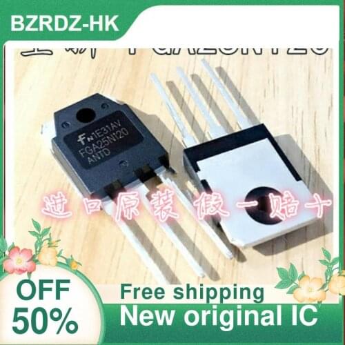 2-10PCS/lot 25N120 FGA25N120ANTD 25A 1200V IGBT New original IC