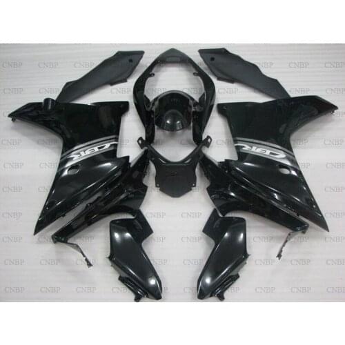 CBR600F 2011 - 2013 Abs Fairing CBR 600 F 11 Fairing Kits CBR600F 2011 Black Bodywork