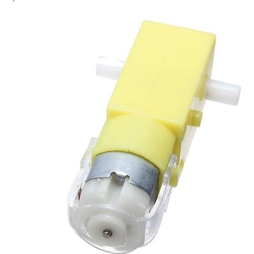DC 3V - 6V Dual Axis Gear Motor 2 Axis TT Motor Reducer Motor For Arduino Smart Car