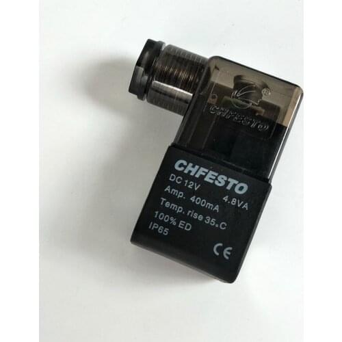 4V Series DC12V Electrical Pneumatic Control Air Solenoid Valve Coil