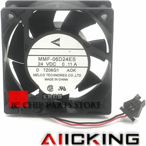 NIDEC 6CM MMF-06D24ES AOK FAN MMF-06D24ES-AOK E500 inverter cooling fan Original brand new in stock