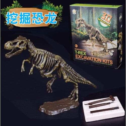 Dinosaur Archaeology Dig Toys Children DIY Archaeology Educational Toys Christmas Goods Gift for Kids