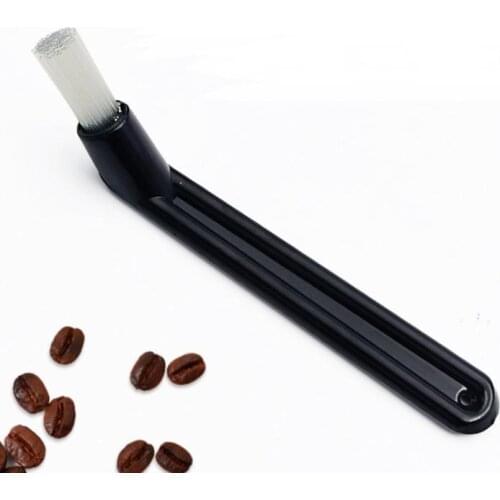 Kitchen Nylon Cleaning Brush Coffee Machine Brush For Espresso Grinder Machine Plastic Handle SN1780