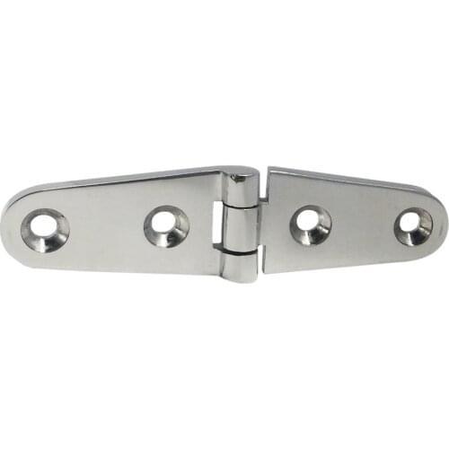 316 Stainless Steel Marine Grade Great Quality 4'' x 1"Cast Strap Hinge For Boat