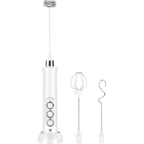 Multifunction Kitchen Mini Electric Handle Egg Beater Tool Rotatable Whisk for Milk Drink Coffee Shake Frother Mixer