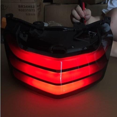 Modified motorcycle nmax155 nmax rear tail lamp led taillight taillamps with signal lamp lights for nmax155 nmax125 2016-2019