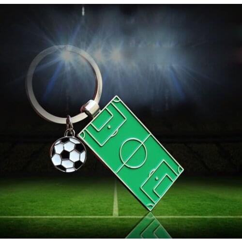 New world soccers Holder Ornament Ring Football Aluminum alloy field new soccer personality futbol fans gift