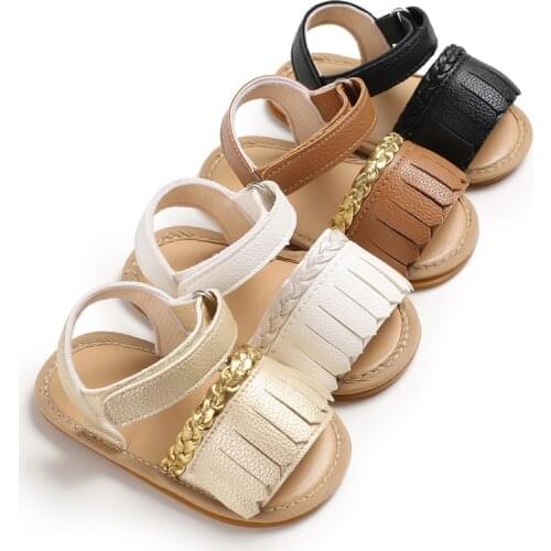 Soft Sole PU Baby Girls First Walkers Shoes Fashion Summer Prewalkers First Walker Toddler Moccasins
