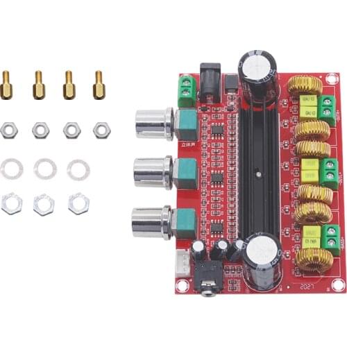 2.1 Channel High Power Digital Audio TPA3116 Amplifier Board 2*80W+100W TPA3116D2 Subwoofer Amplificador Module Amp
