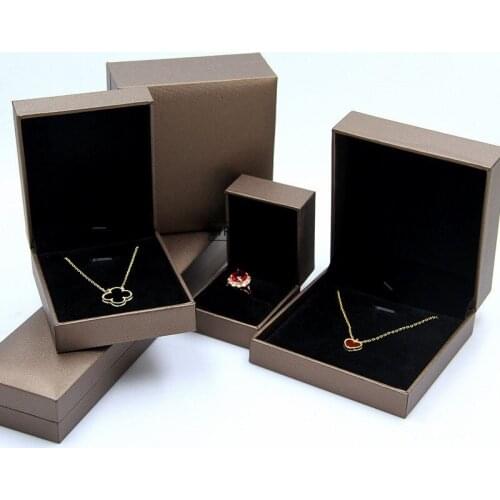 100PCS Jewelry Package Box Multi Size Available Ring Stud Earrings Jewelry Organizer Storage Gift Wrap Box