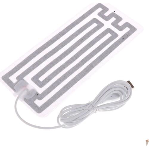 USB Heating Element Film Heater Heated Insoles Winter Outdoor Sports Ski Heating Insoles Keep Warm for Men Women Shoes