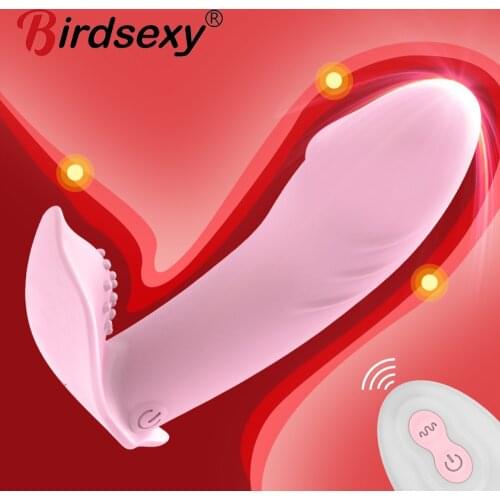 Remote Control Wearable Vibrator Dildo Vibrator for Women G-spot Clitoris Stimulator Invisible Butterfly Panties Vibrating Eggs