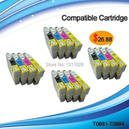 INK WAY T0881-T0884 for Stylus CX4400 CX4450 CX7400 CX7450 N11 NX100 NX105 NX110 NX115 NX200 etc