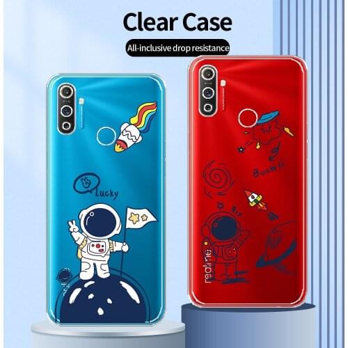 For OPPO Realme C3 Case Clear Protective Case For Realme C3 Transparent Phone Capa