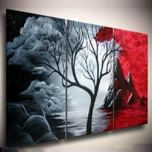 100% hand-painted oil paintings on canvas Best Art Landscape oil painting home decoration Modern wall LA3-060