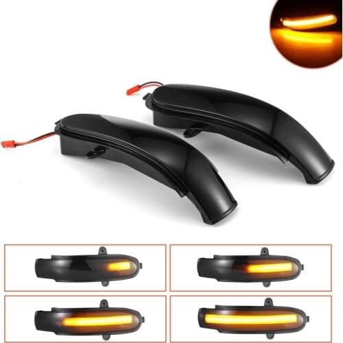 2Pcs Dynamic Side Mirror Turn Signal Light For Mercedes-Benz C W203 C T-Modell (S 203) CL203 LED Rearview Mirror Indicator Light