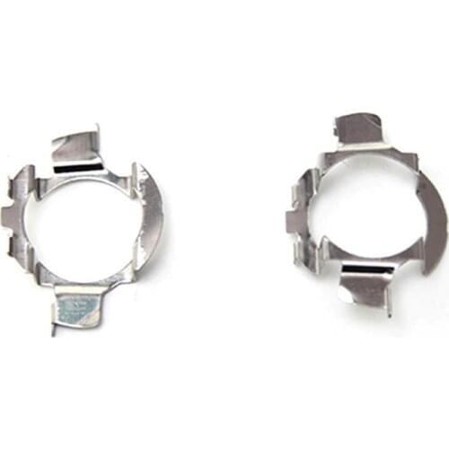 2Pcs/Lot H7 LED Car Headlight Bulb Base Holder Adapter Socket For Mercedes-Benz BMW Audi Auto Headlamp Mount Stand For Nissan VW