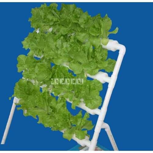 A0001 Single-sided Ladder Hydroponic Vegetable Planting Equipment Balcony Planting Pipeline Type Soilless Cultivation Equipment