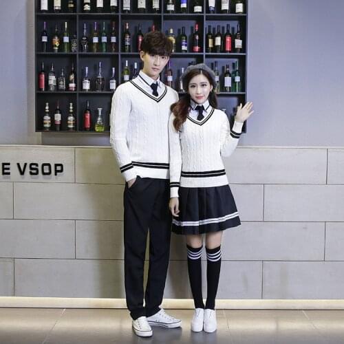 JK England uniforms high school junior high school students uniforms autumn college wind suits Korean campus clothing
