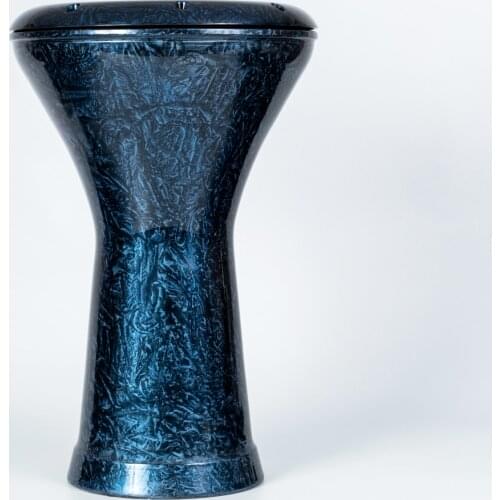 Blue Embroidered Egyptian Darbuka Drum Doumbek Tombak Percussion Musical Instrument MD11-B