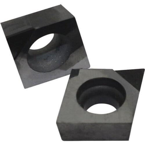 CCGT09T302 2PCS blade Insert PCD Turning Insert ccgt09t302 Internal Turning Tool Cutting Turning Boring Carbid